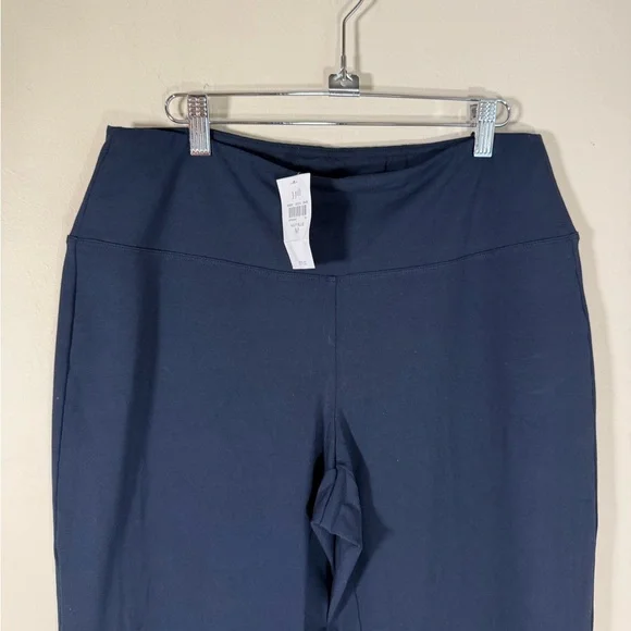 WNT/ j.Jill Navy Smooth-Fit Slim Leg Pants - Picture 2 of 9